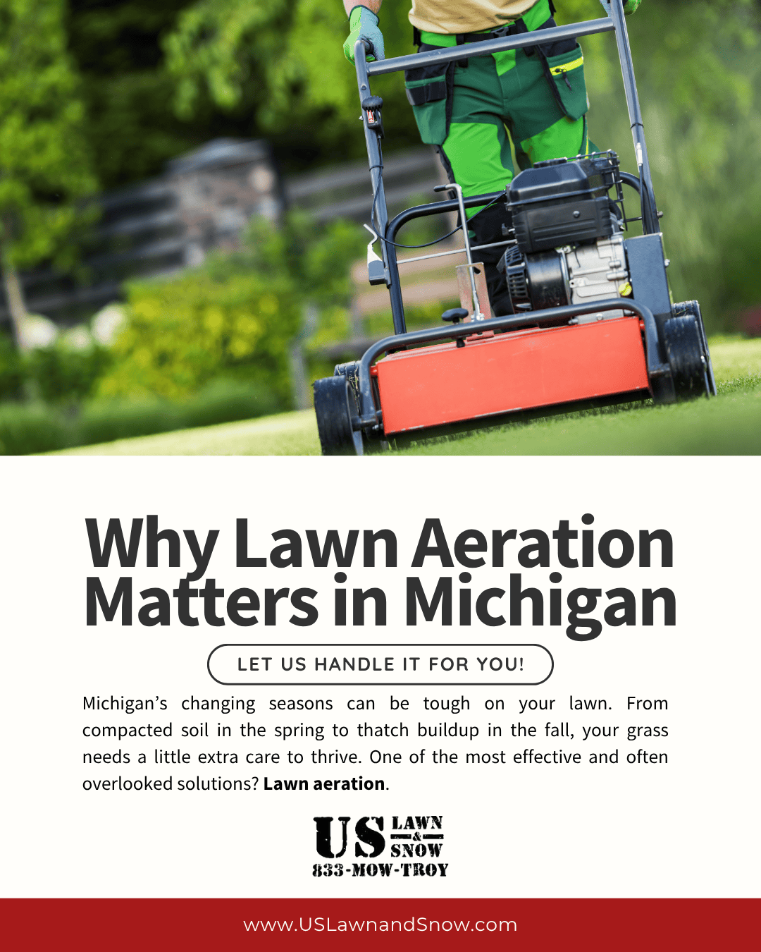 Why Lawn Aeration Matters in Michigan